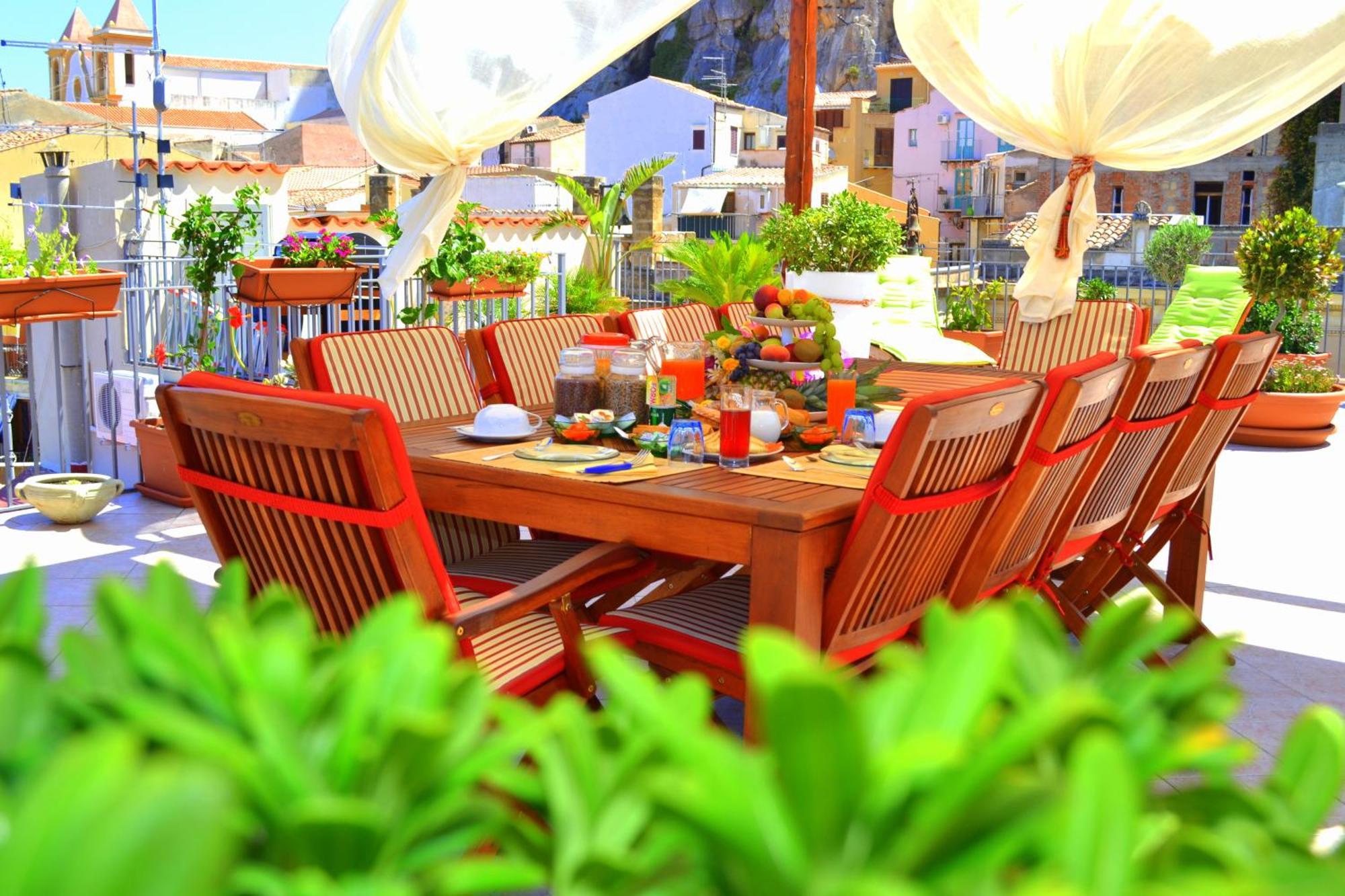 Scirocco Bed & Breakfast Чефалу Екстериор снимка